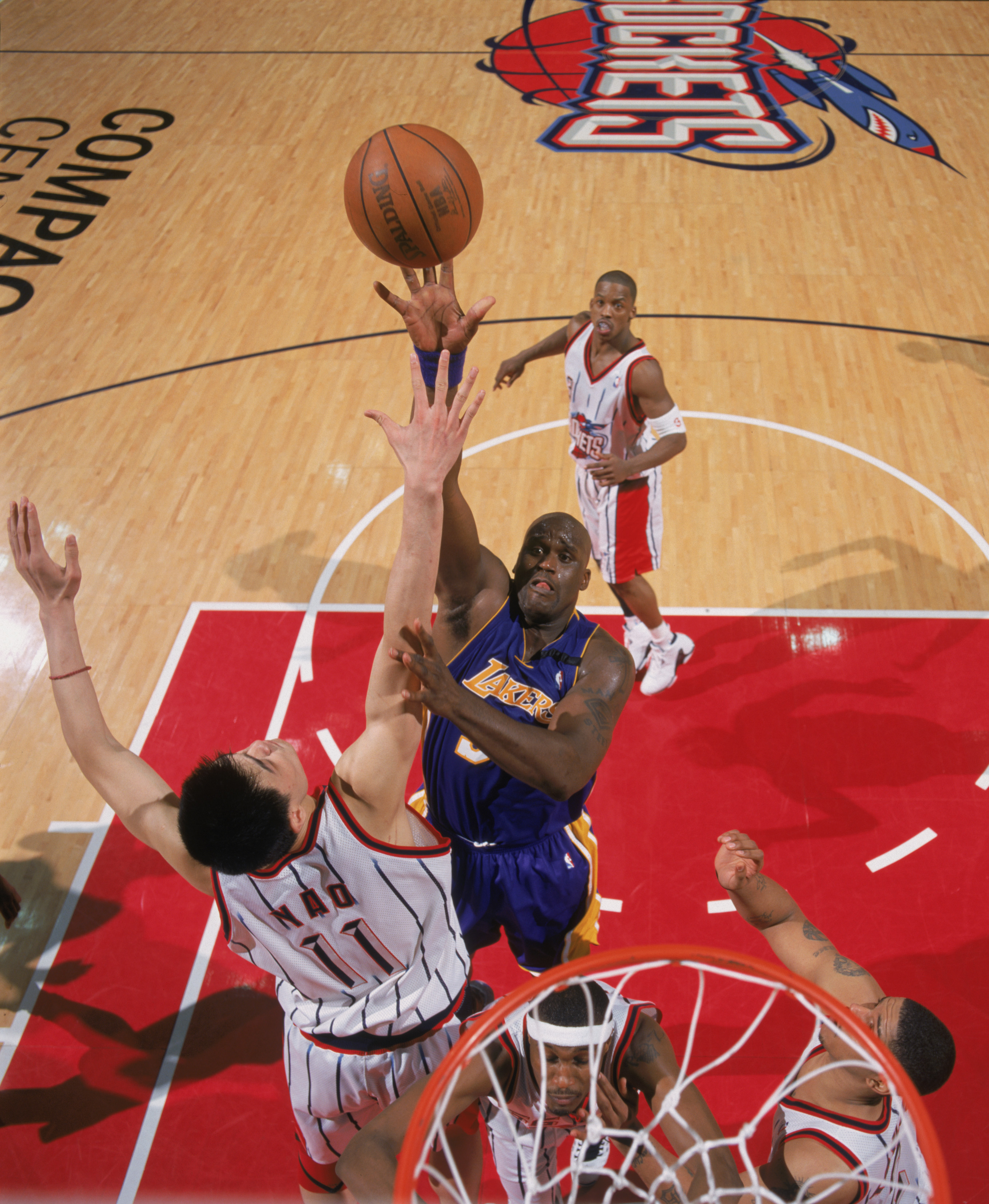 yao ming and shaq yao ming and shaq