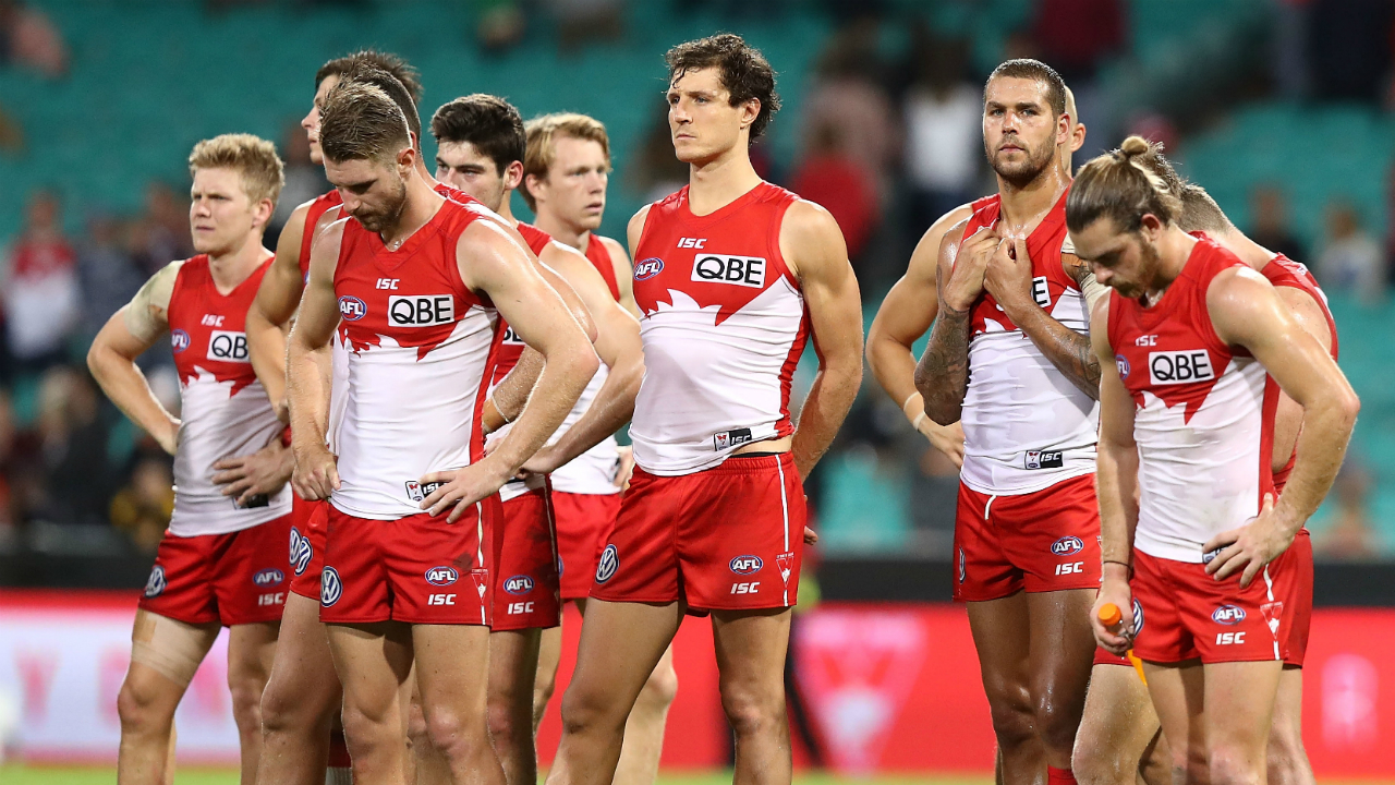 Swans fans in disbelief on Twitter after 0-5 start ...