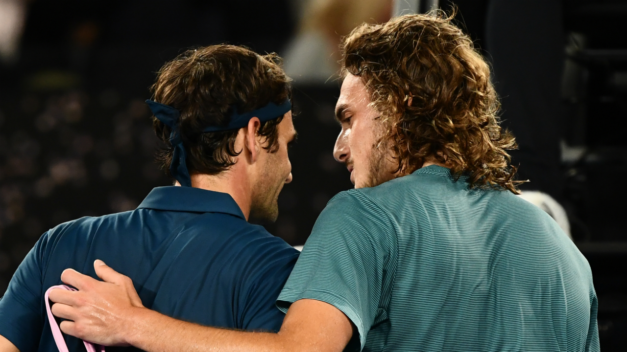 Federer Tsitsipas Federer Tsitsipas