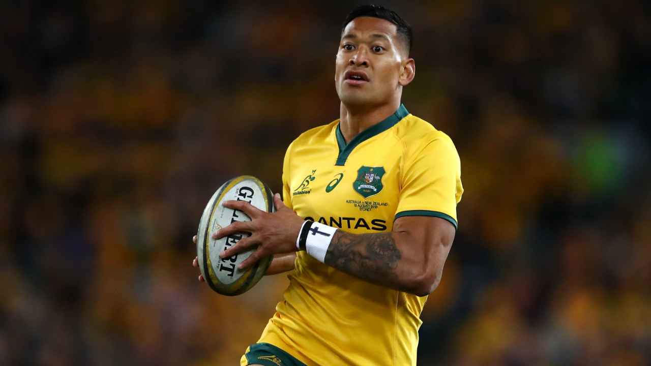 Israel Folau's hypocrisy exposed as Waratahs and Wallabies ...