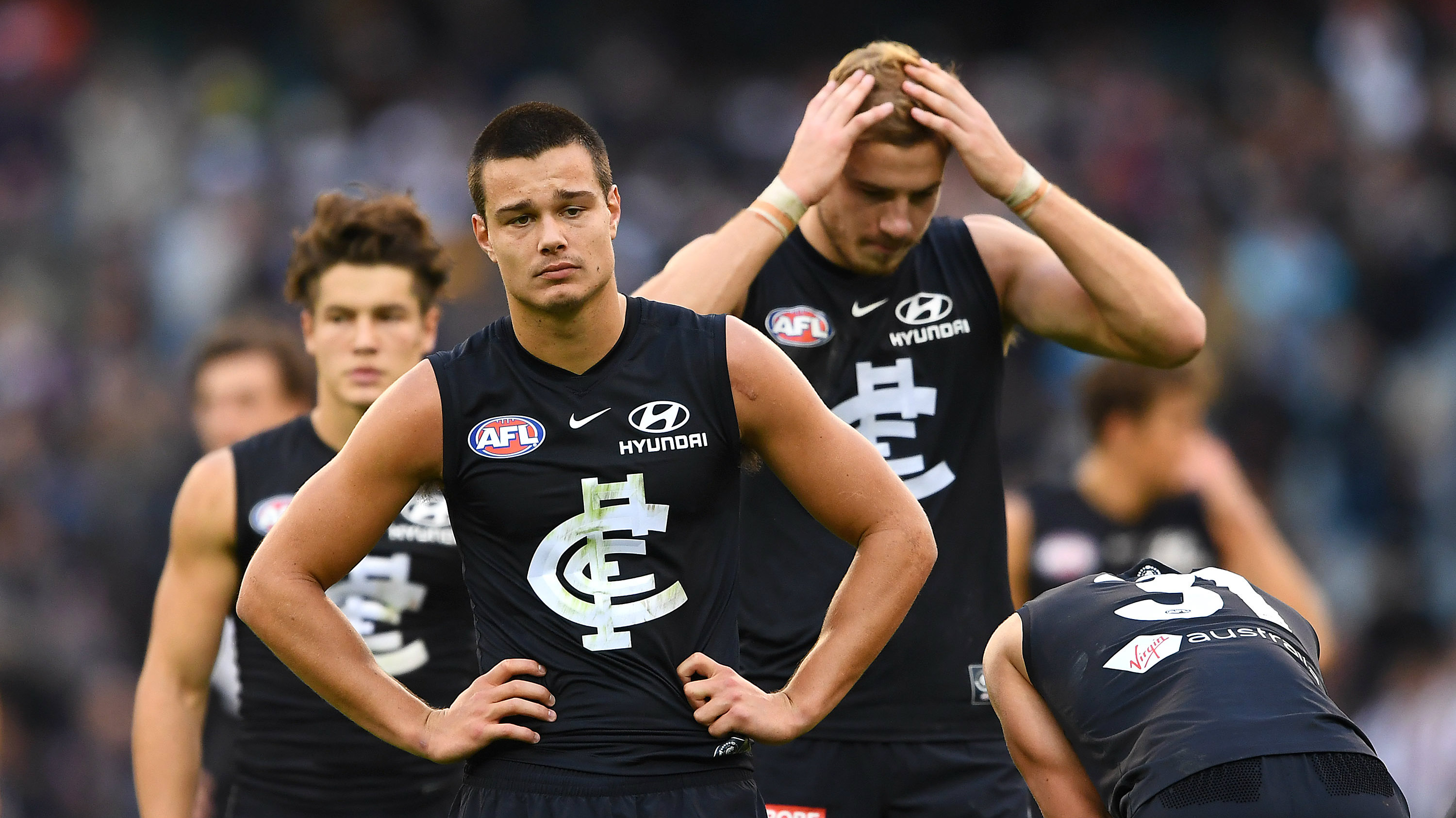 Carlton V Collingwood Brendon Bolton Refuses To Be Drawn On Umpiring Drama