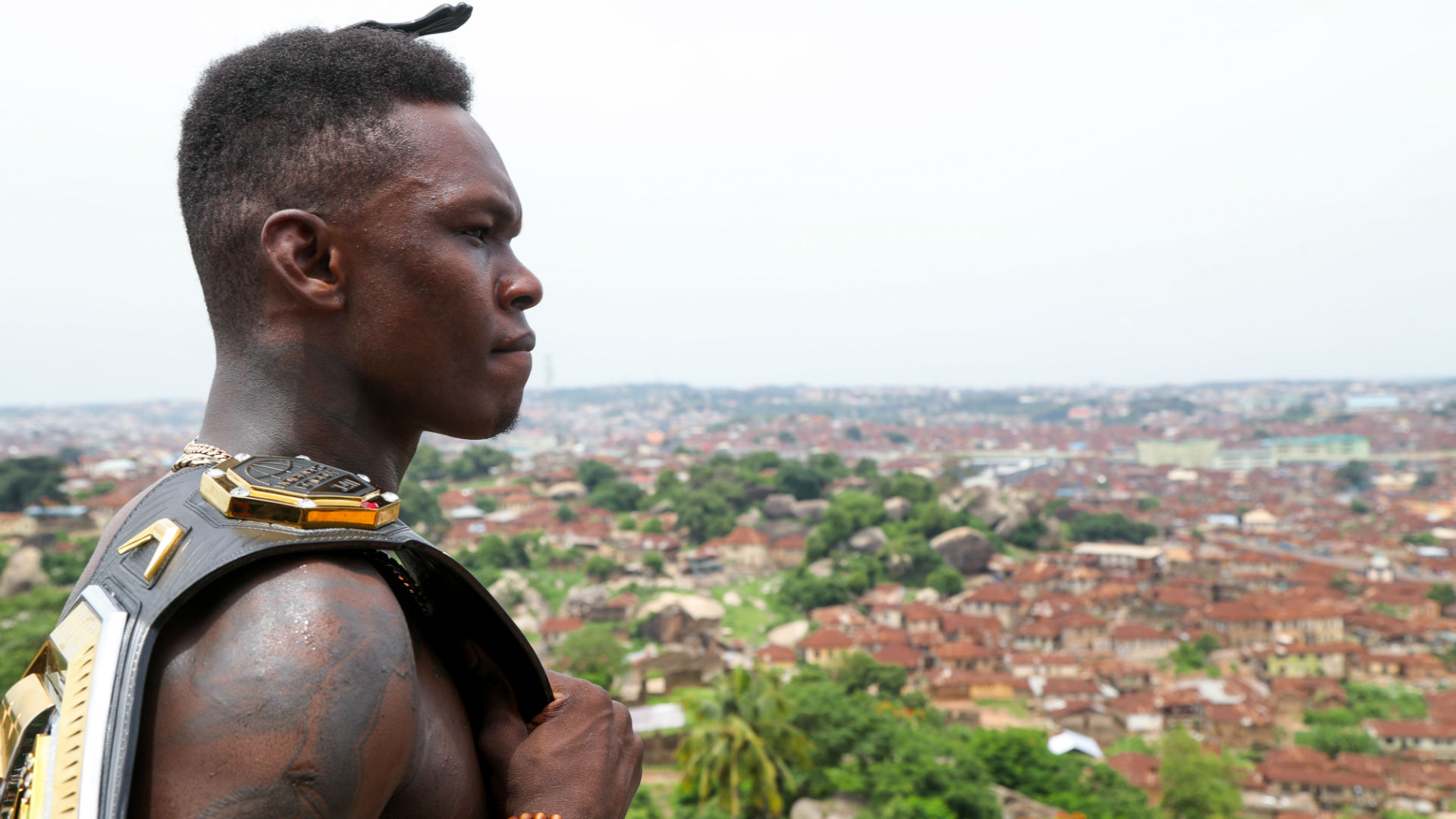 Israel Adesanya goes back to his roots in spiritual homecoming | Sporting News Australia