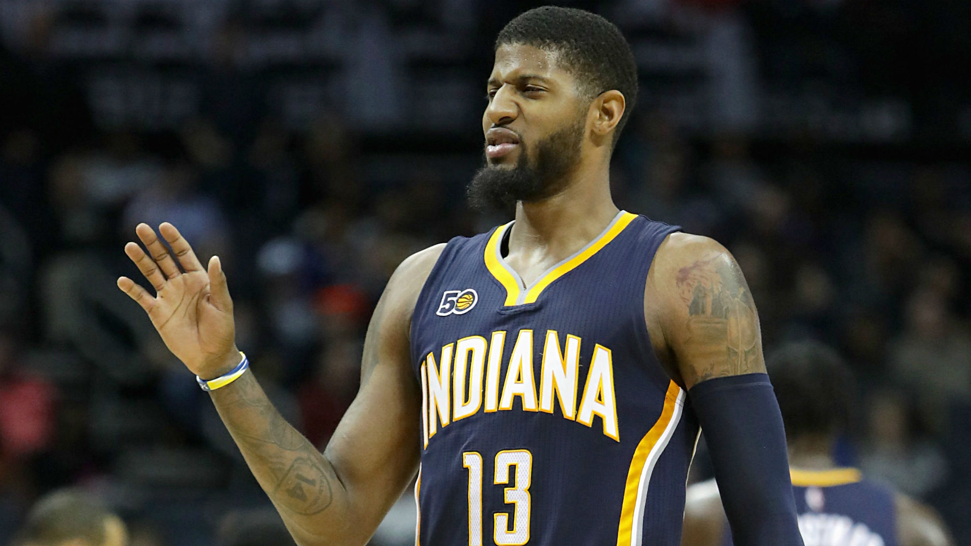 Pacers' Paul George blames fourth-quarter ejection on 's—ty ...