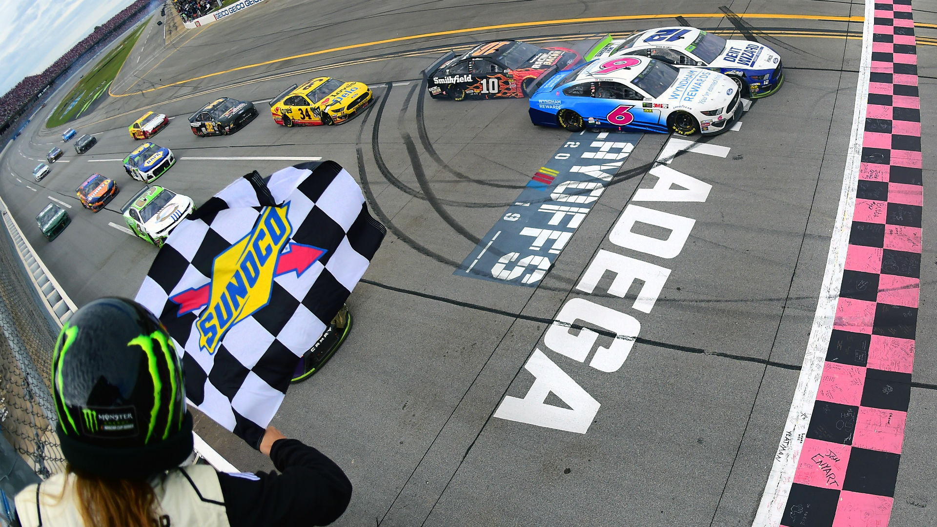 NASCAR At Talladega Results: Ryan Blaney Wins After Massive Crash Sets ...