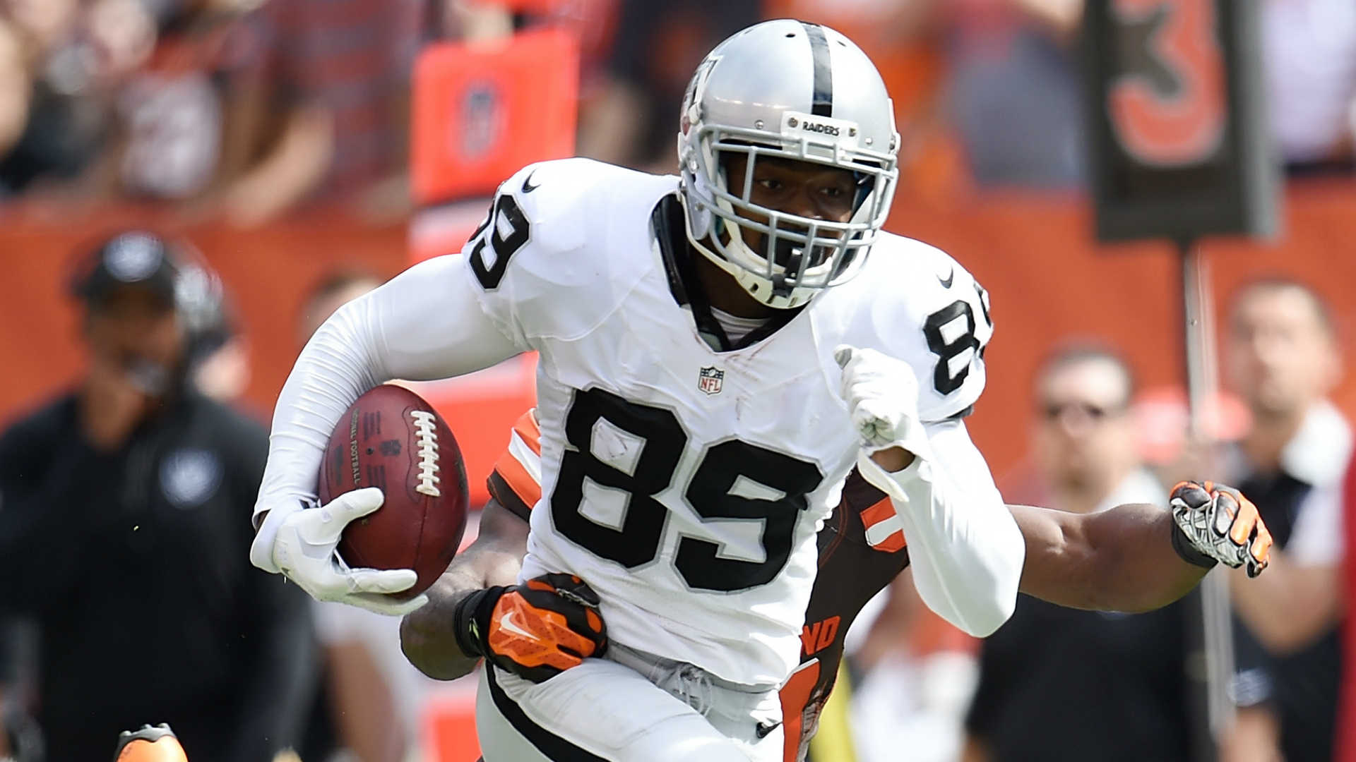NFL rookie rankings Amari Cooper running away from 2015