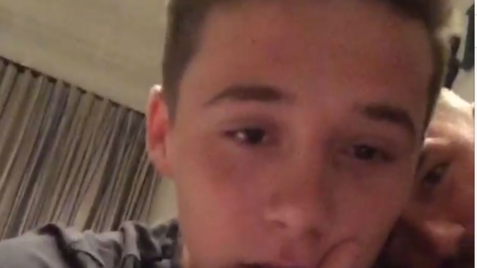 brooklyn beckham one million followers david beckham videobombs son s instagram announcement in brooklyn beckham one million followers david beckham videobombs son s instagram announcement in