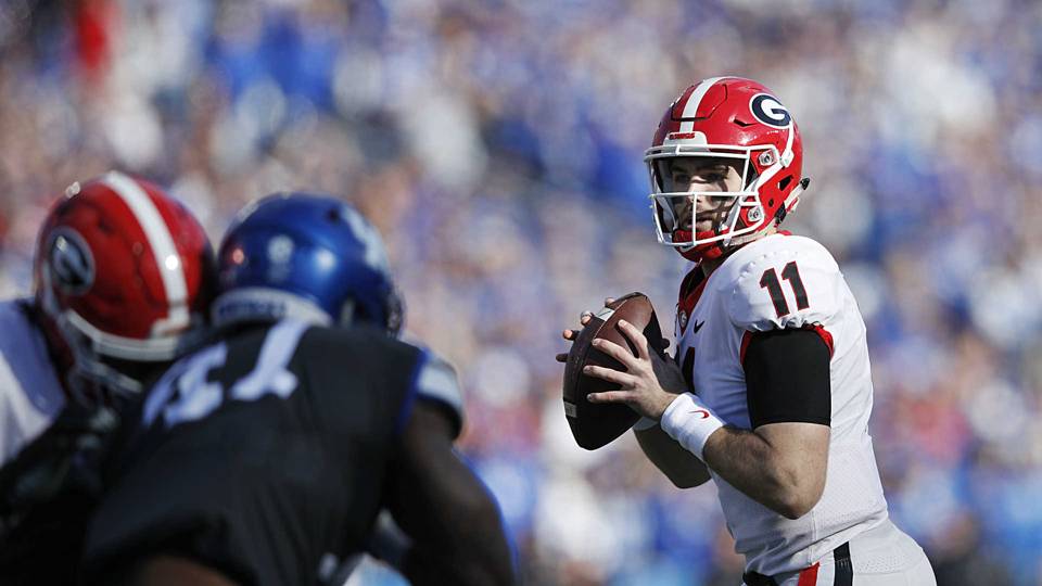 Georgia Vs Kentucky Bulldogs Bully Wildcats To Win Sec East Ncaa Georgia Vs Kentucky Bulldogs Bully Wildcats To Win Sec East