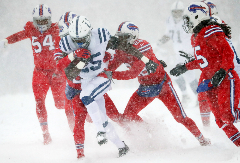 Bills vs. Colts snow game