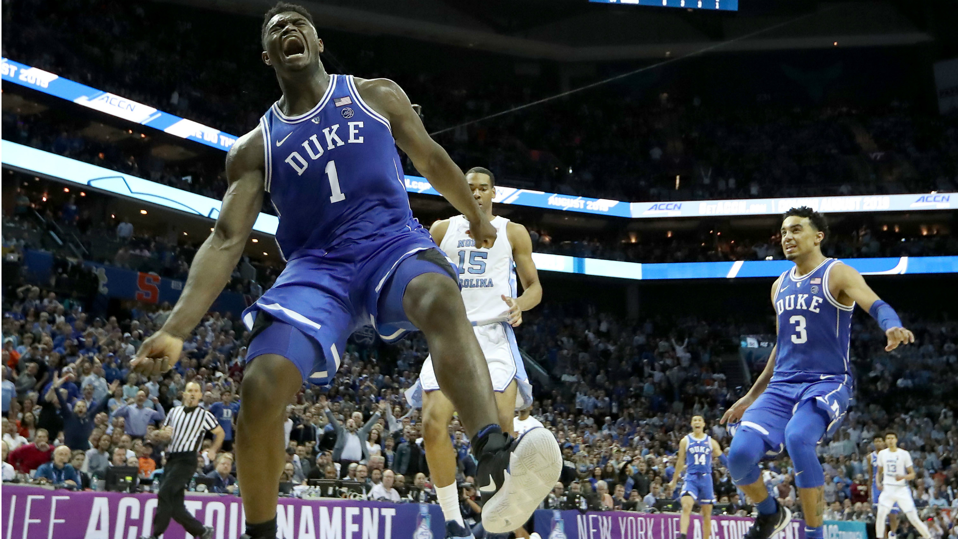 Duke vs. UNC results: Blue Devils edge Tar Heels behind Zion Williamson's huge game ...1920 x 1080