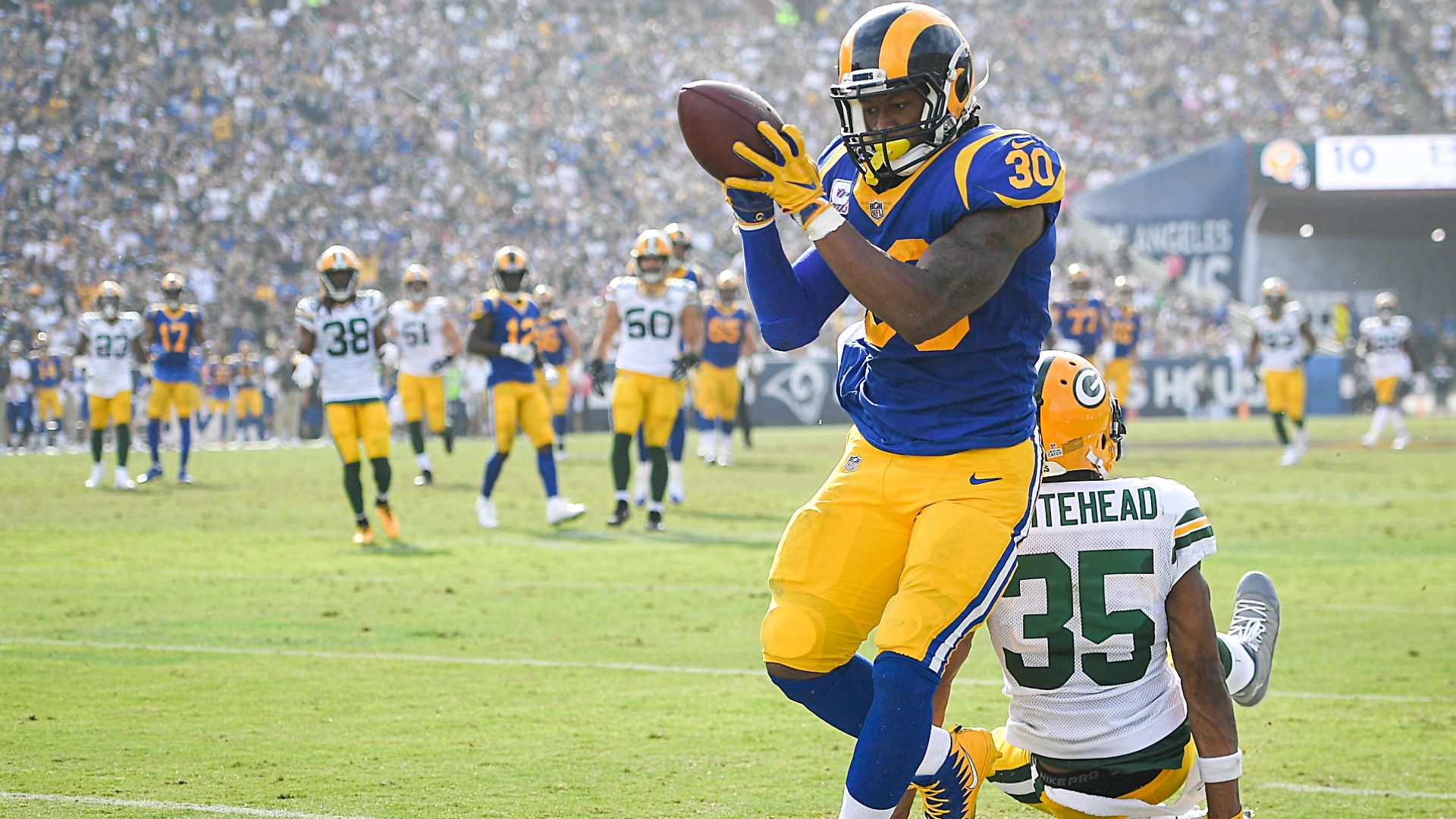 Packers vs. Rams Score, results, highlights from Week 8 game in LA Sporting News