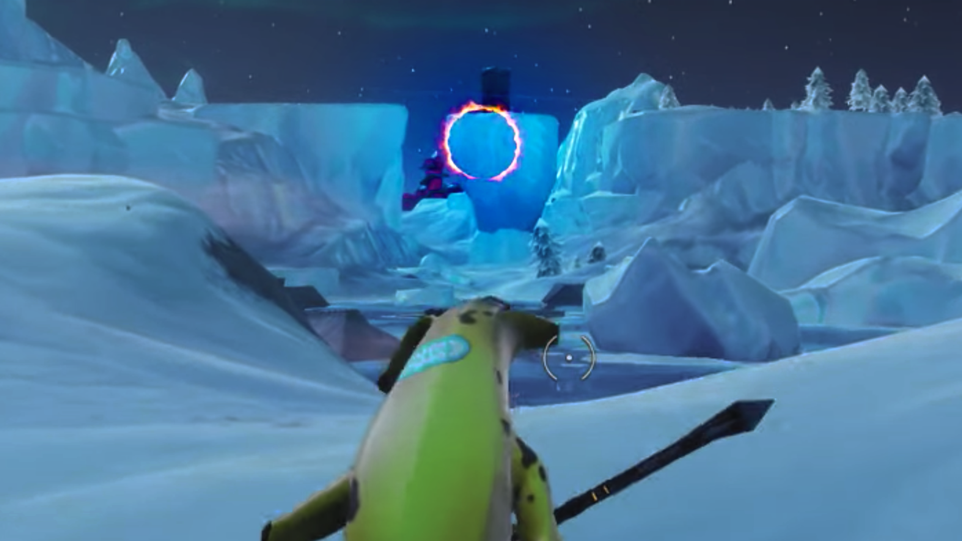 where to find flaming hoops on fortnite map for week 10 challenge sporting news - fortnite cannon through flaming hoops