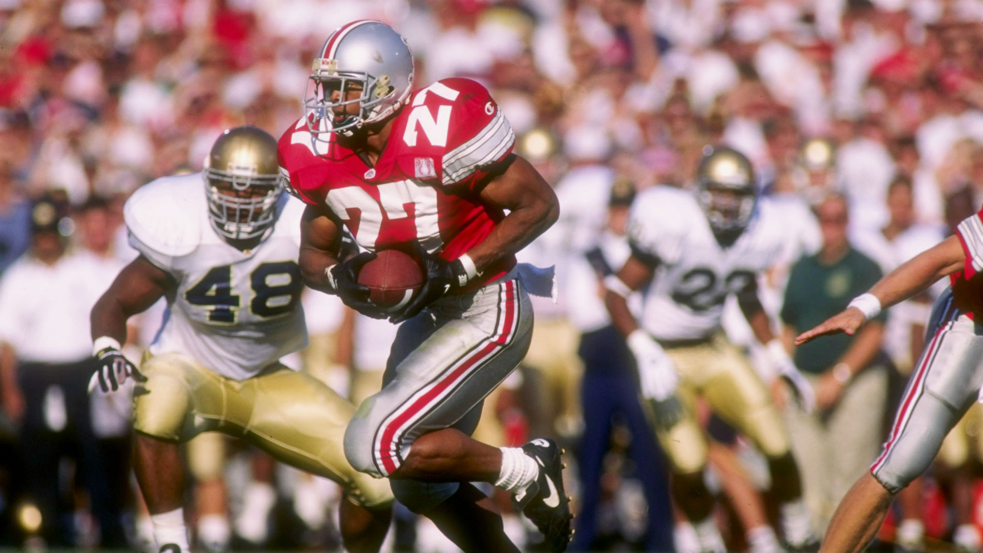 Despite Yahtzee on recruiting visit, Eddie George went to Ohio State ...