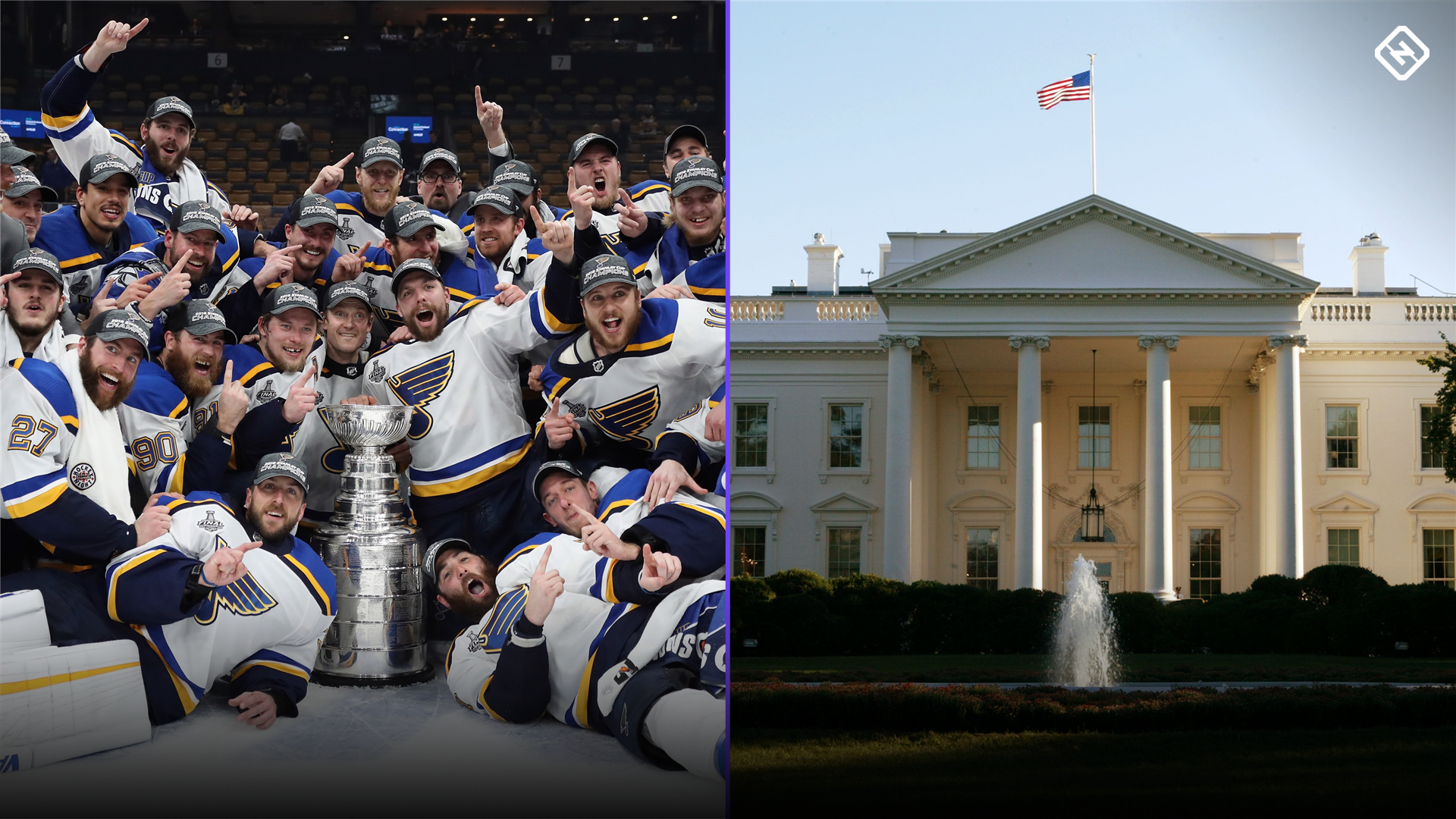 St. Louis Blues visit the White House | Sporting News Canada