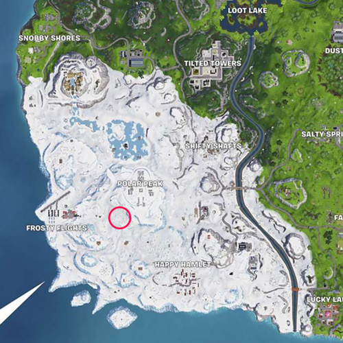 fortnite week 3 challenges how to find where magnifying glass sits place trap slot items sporting news - fortnite trap slot challenge