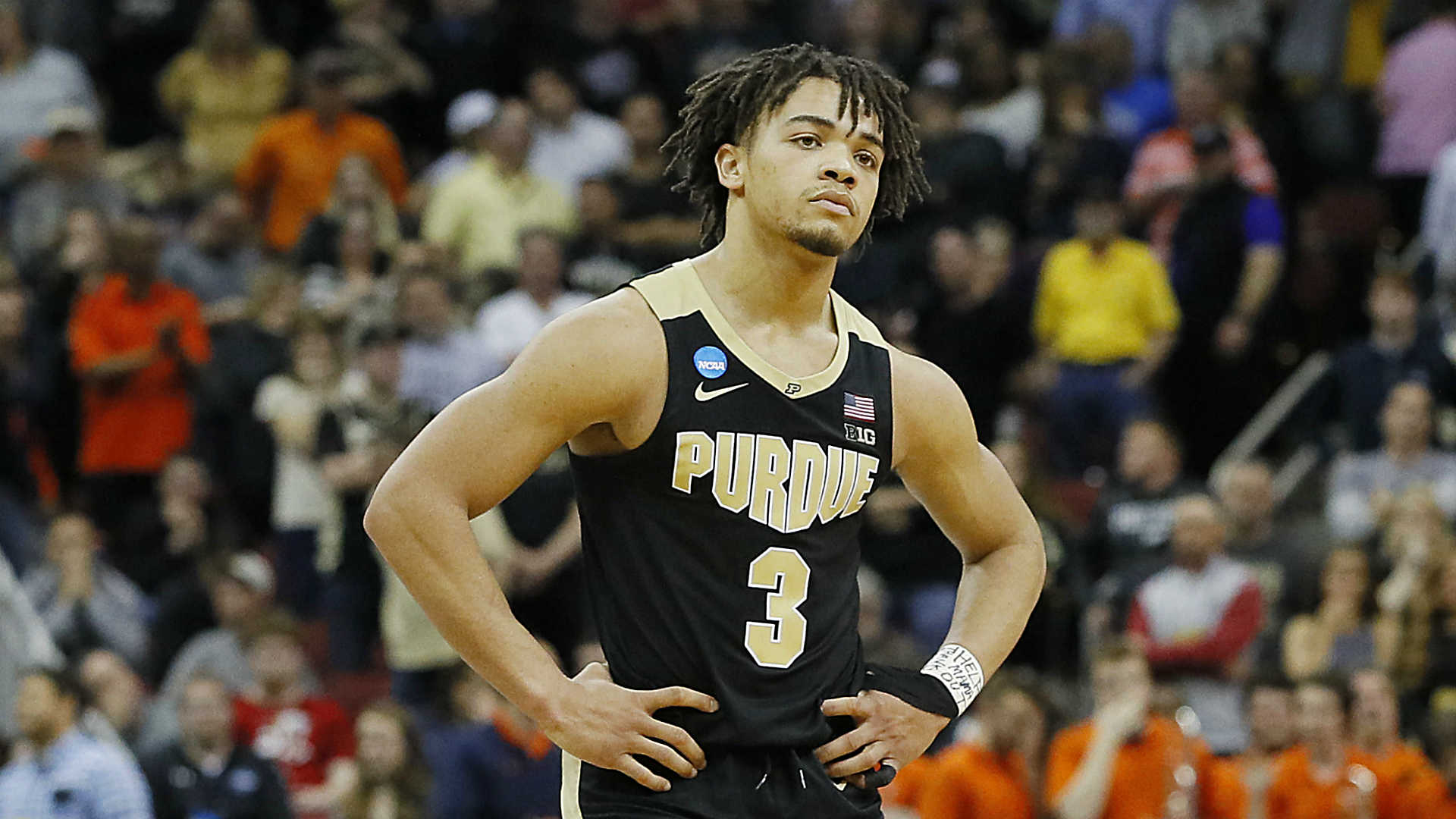 March Madness 2019 Hard to call Carsen Edwards' masterpiece a losing effort Sporting News