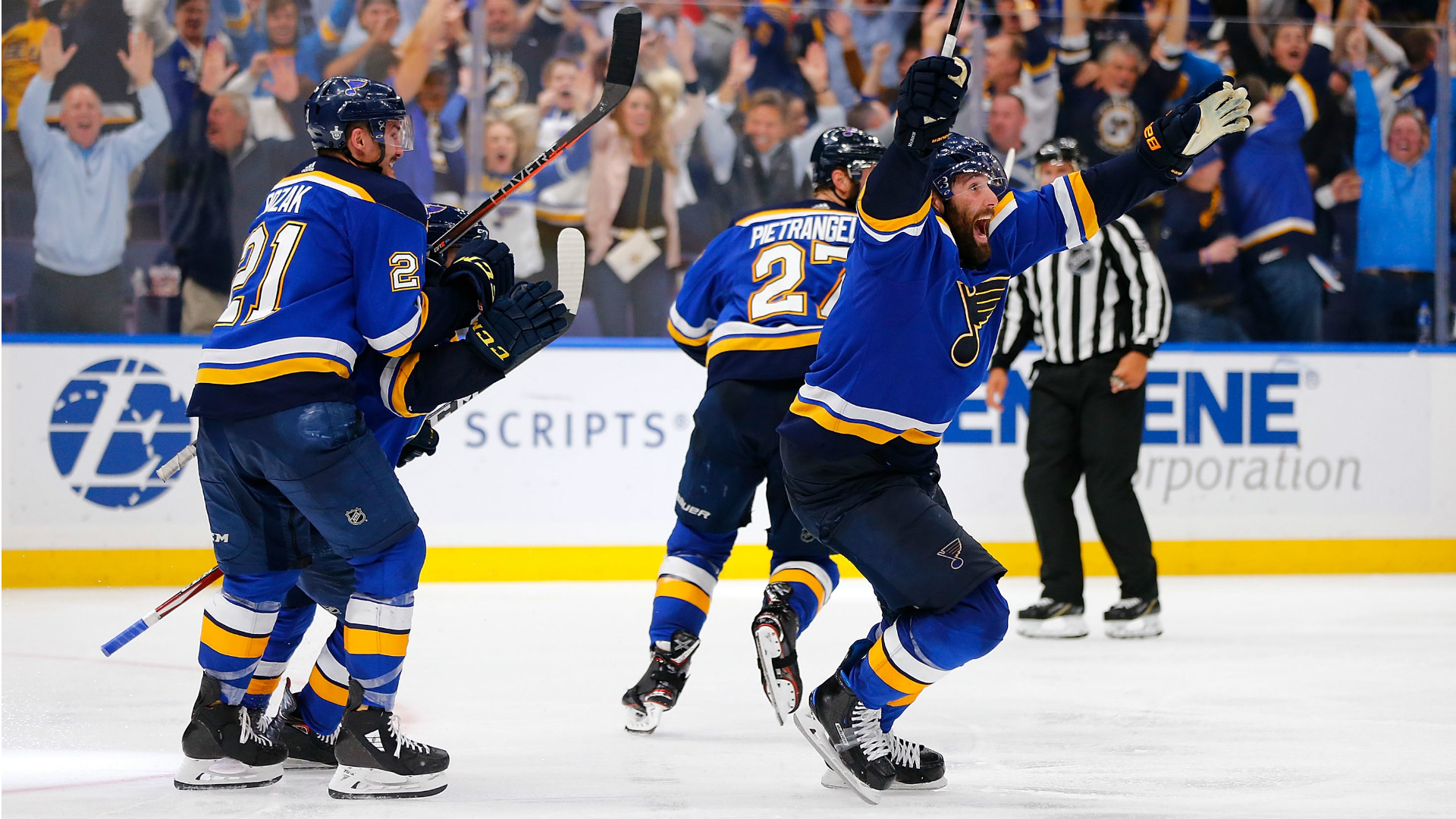 Stars vs. Blues results: Highlights from St. Louis&#39; double-OT Game 7 victory | Sporting News Canada