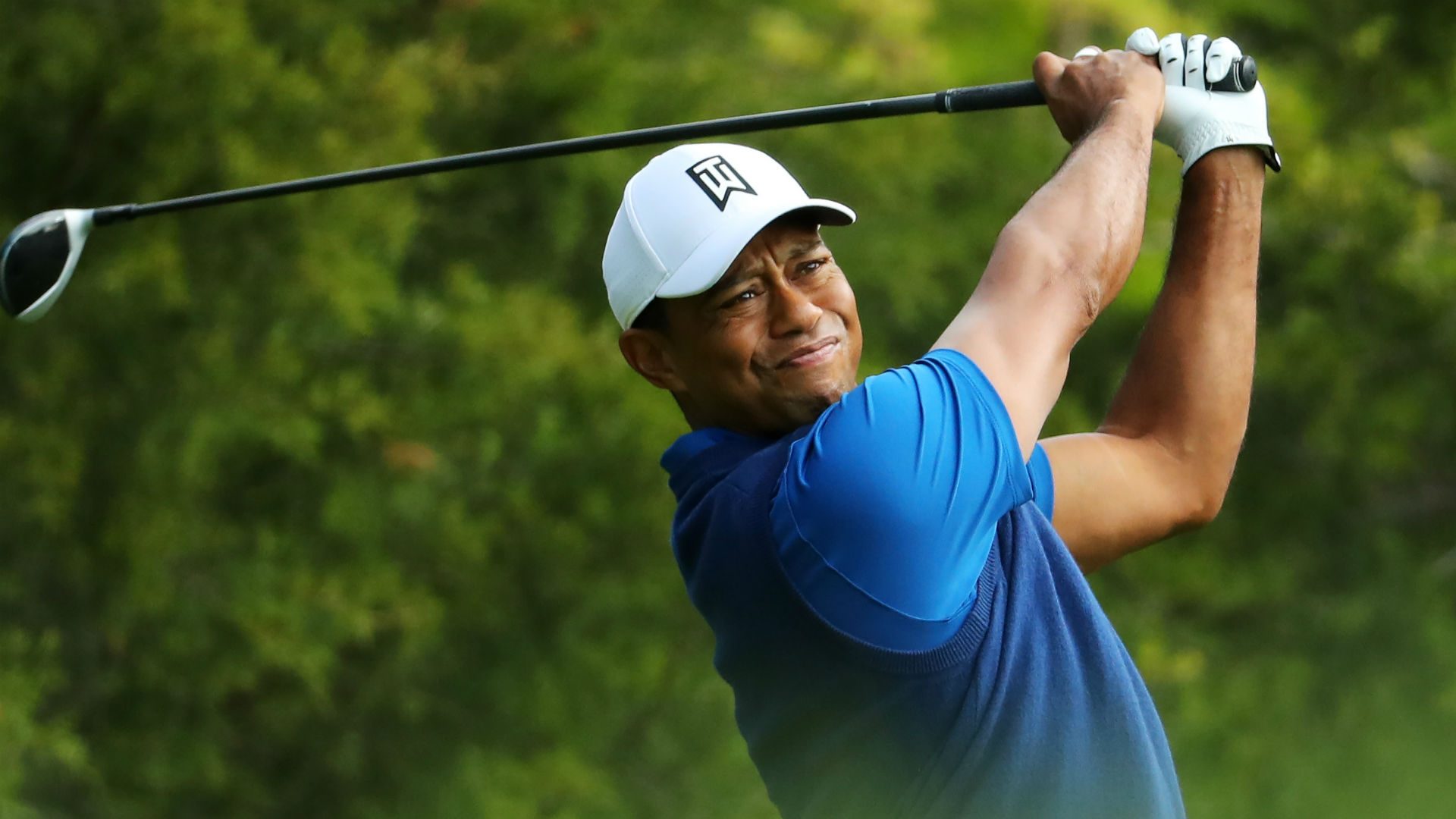 what is tiger woods tee time today