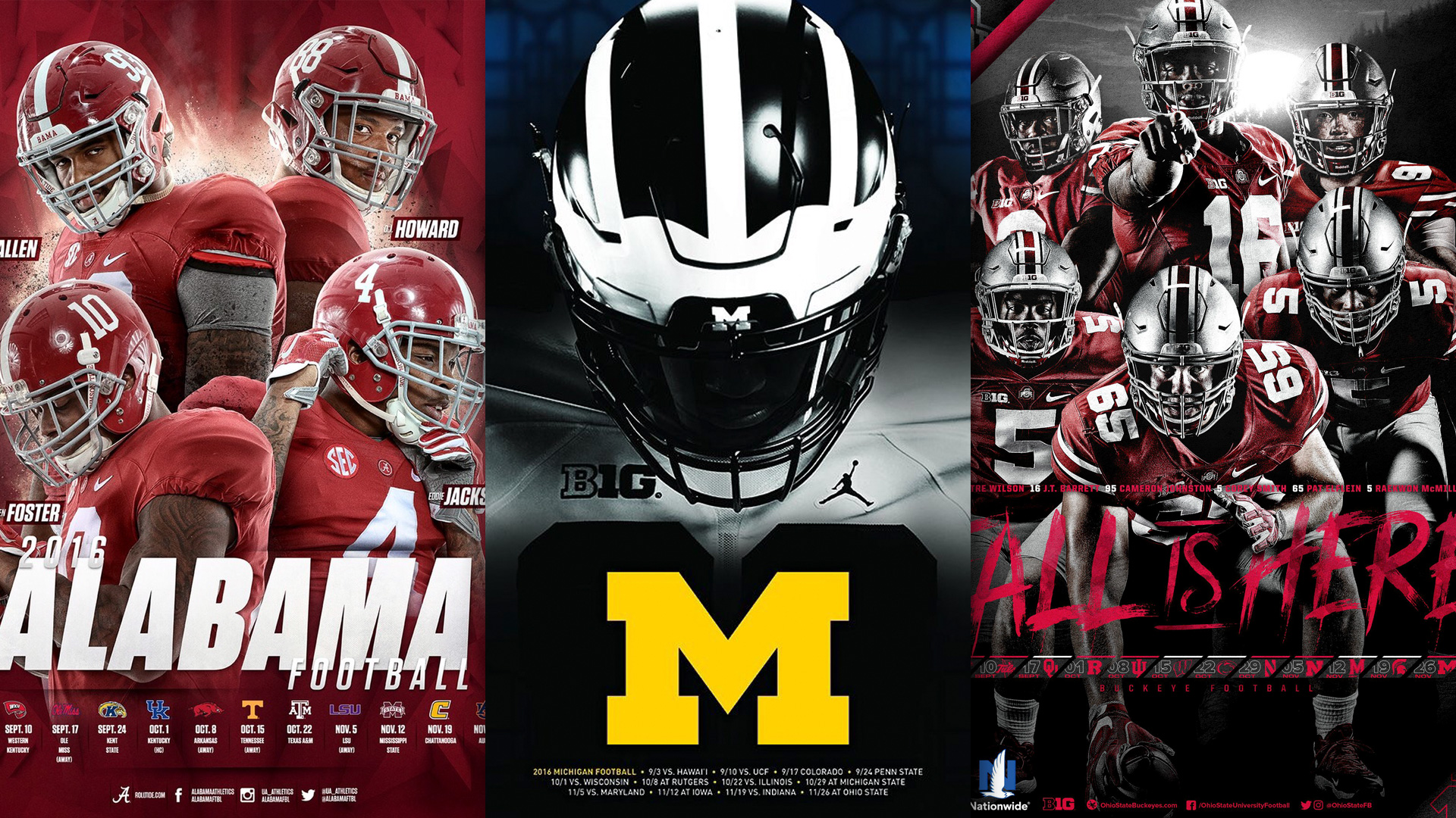 Ranking the best college football posters of 2016 Sporting News