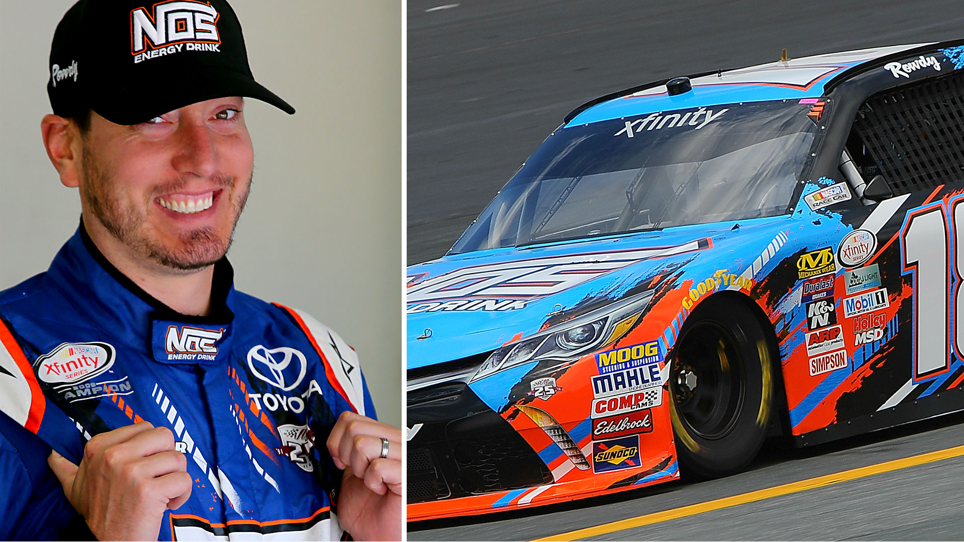 Xfinity Series starting lineup Kyle Busch leads fast Gibbs Toyotas