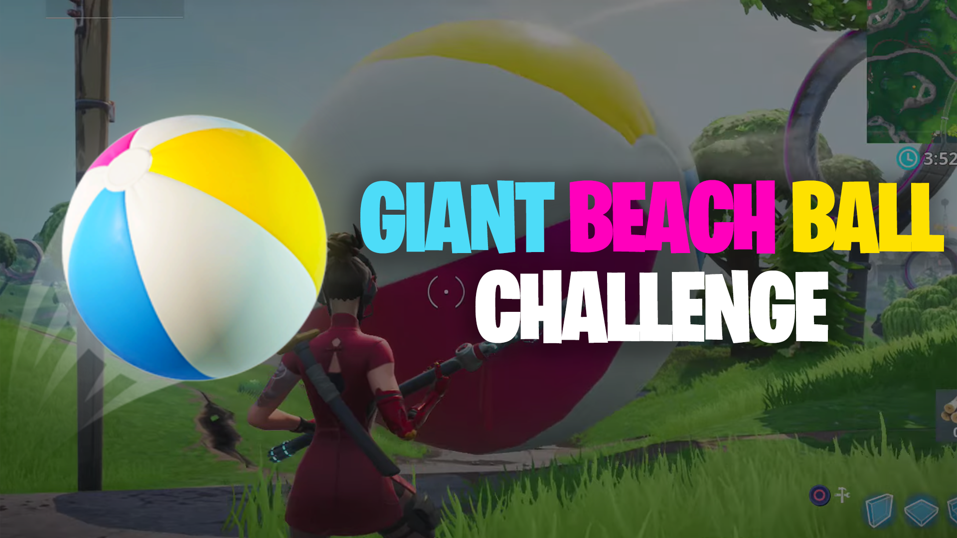 Where to find giant beach ball for fortnite s 14 days of summer