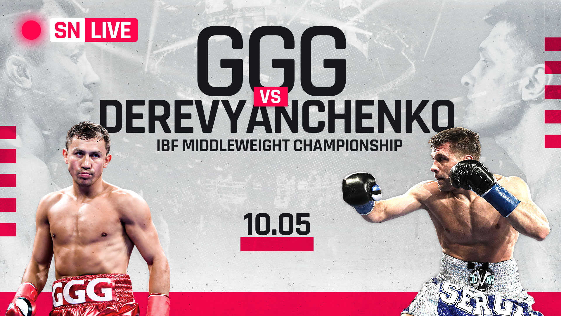 Image result for Golovkin vs Derevyanchenko Live