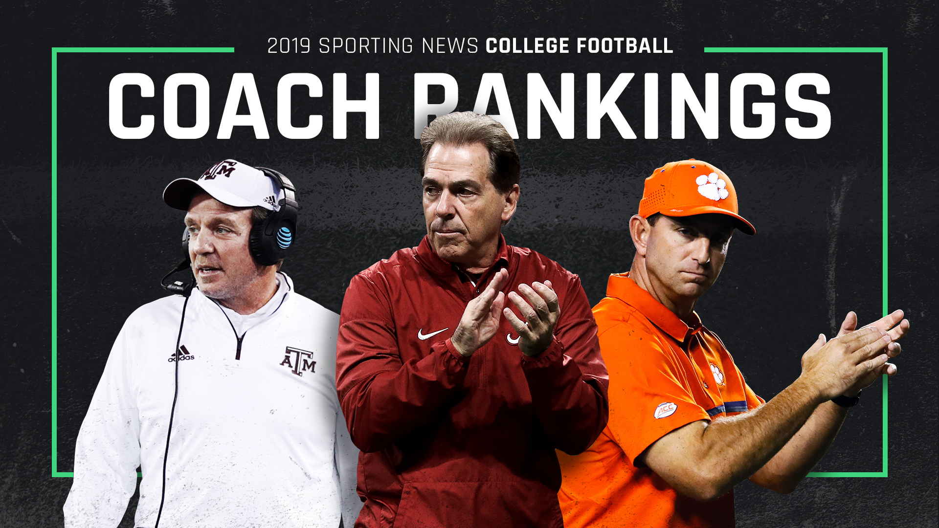 College football 2019 coach rankings: Nick Saban still No ...