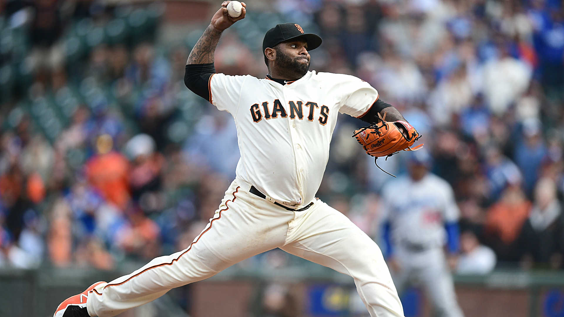 Pablo Sandoval is the Giants' best pitcher in a blowout loss to the