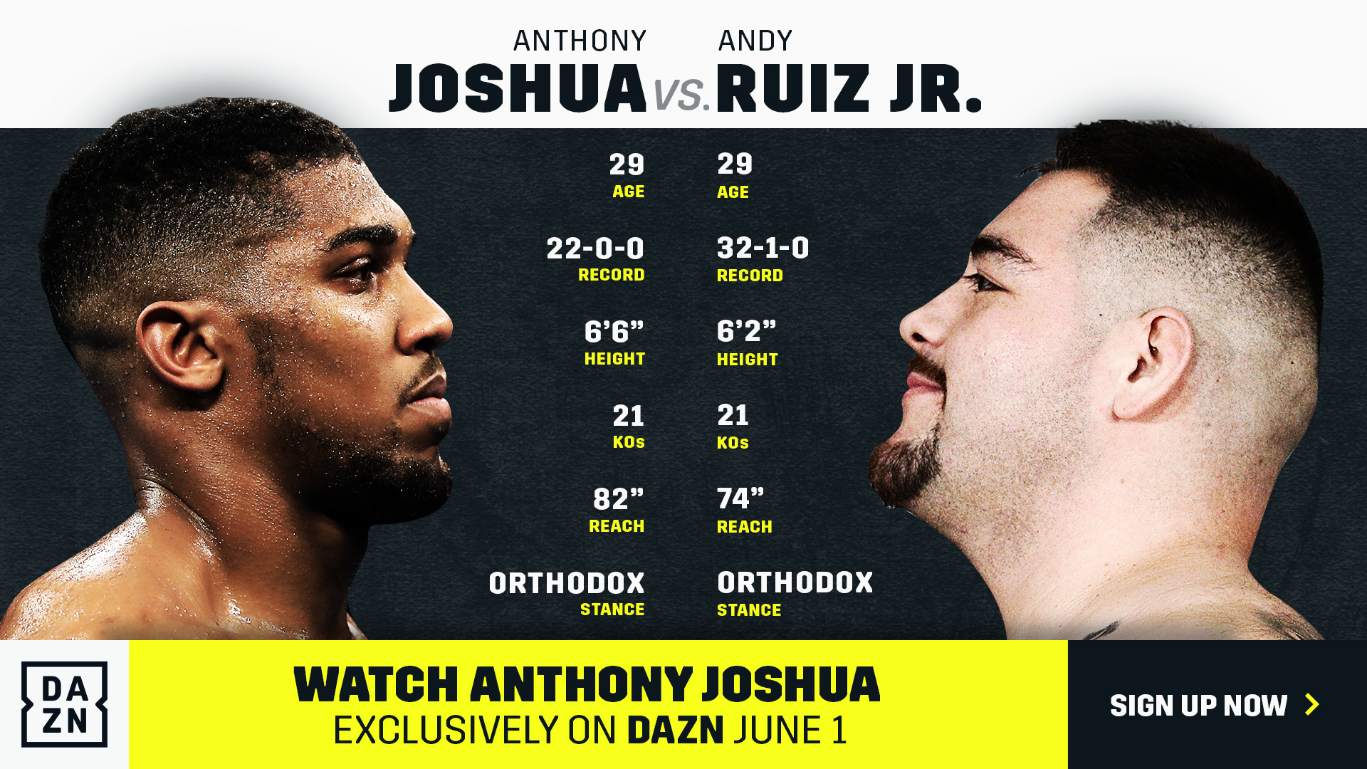 Anthony Joshua Vs Andy Ruiz Highlights