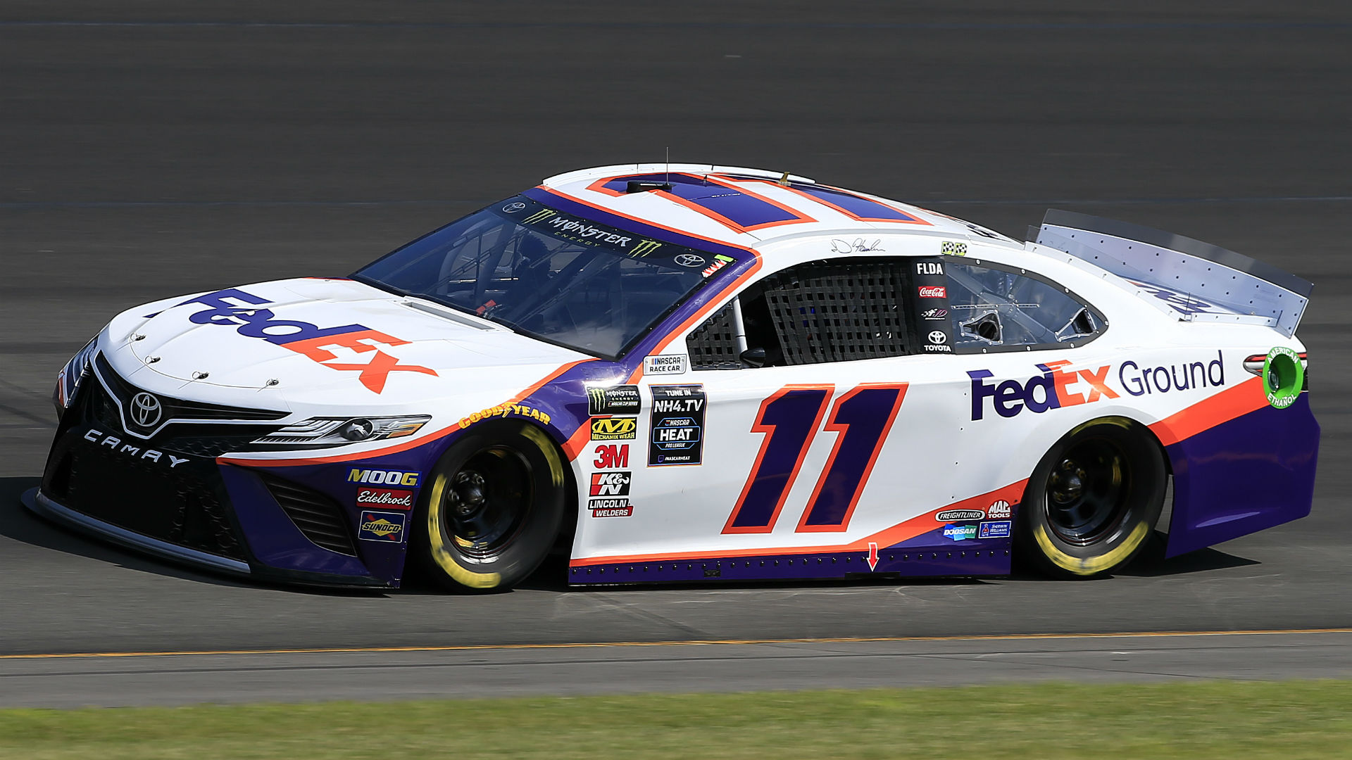 NASCAR results at Pocono Denny Hamlin saves just enough fuel to win