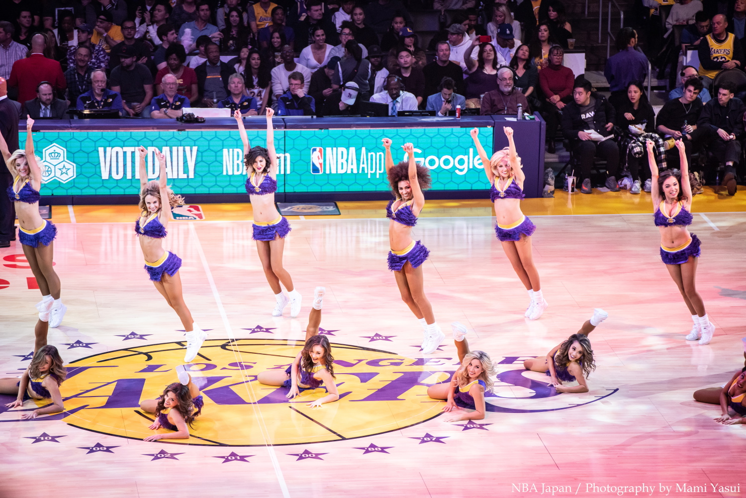 MSP_0196 Thunder vs Lakers, Photo by Mami Yasui/NBA Japan