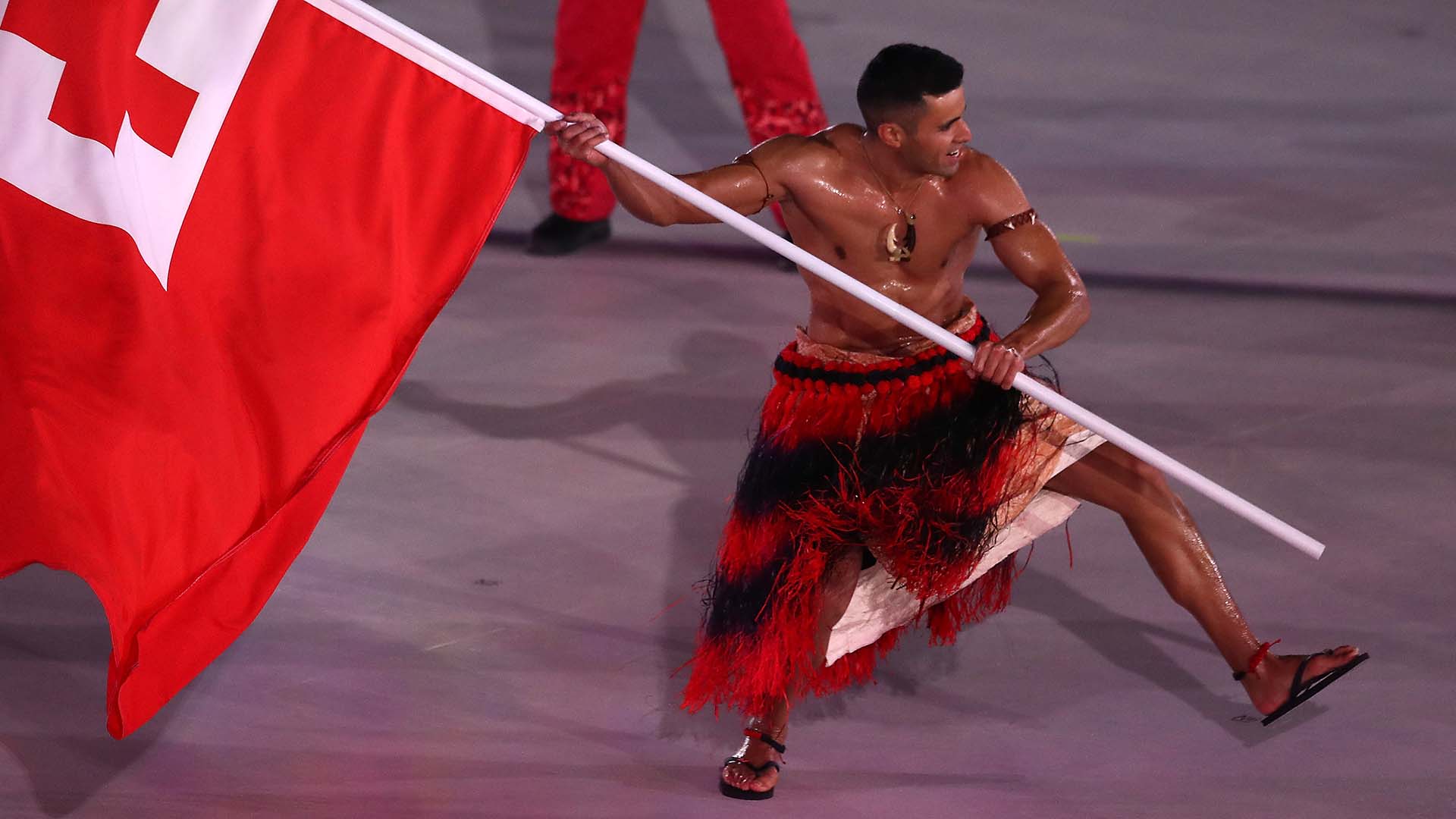 Winter Olympics 2018: Tonga Shirtless Flag-bearer Pita Taufatofua ...