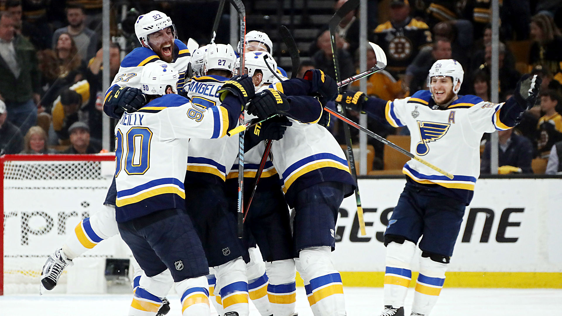 Blues Vs. Bruins Results: St. Louis Evens Series With Carl Gunnarsson ...