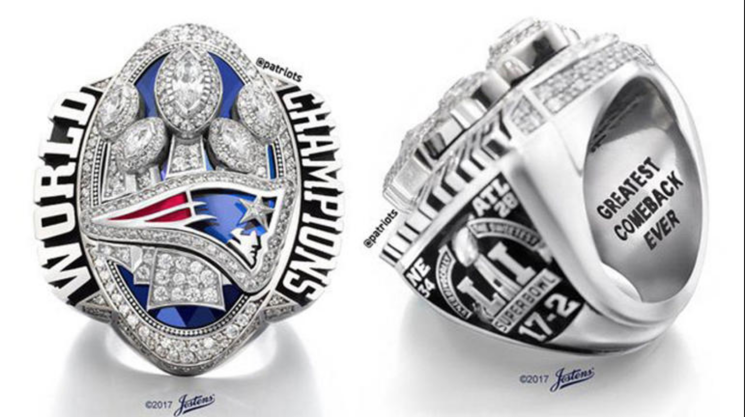A look at the Patriots' Super Bowl rings through the years | Sporting News