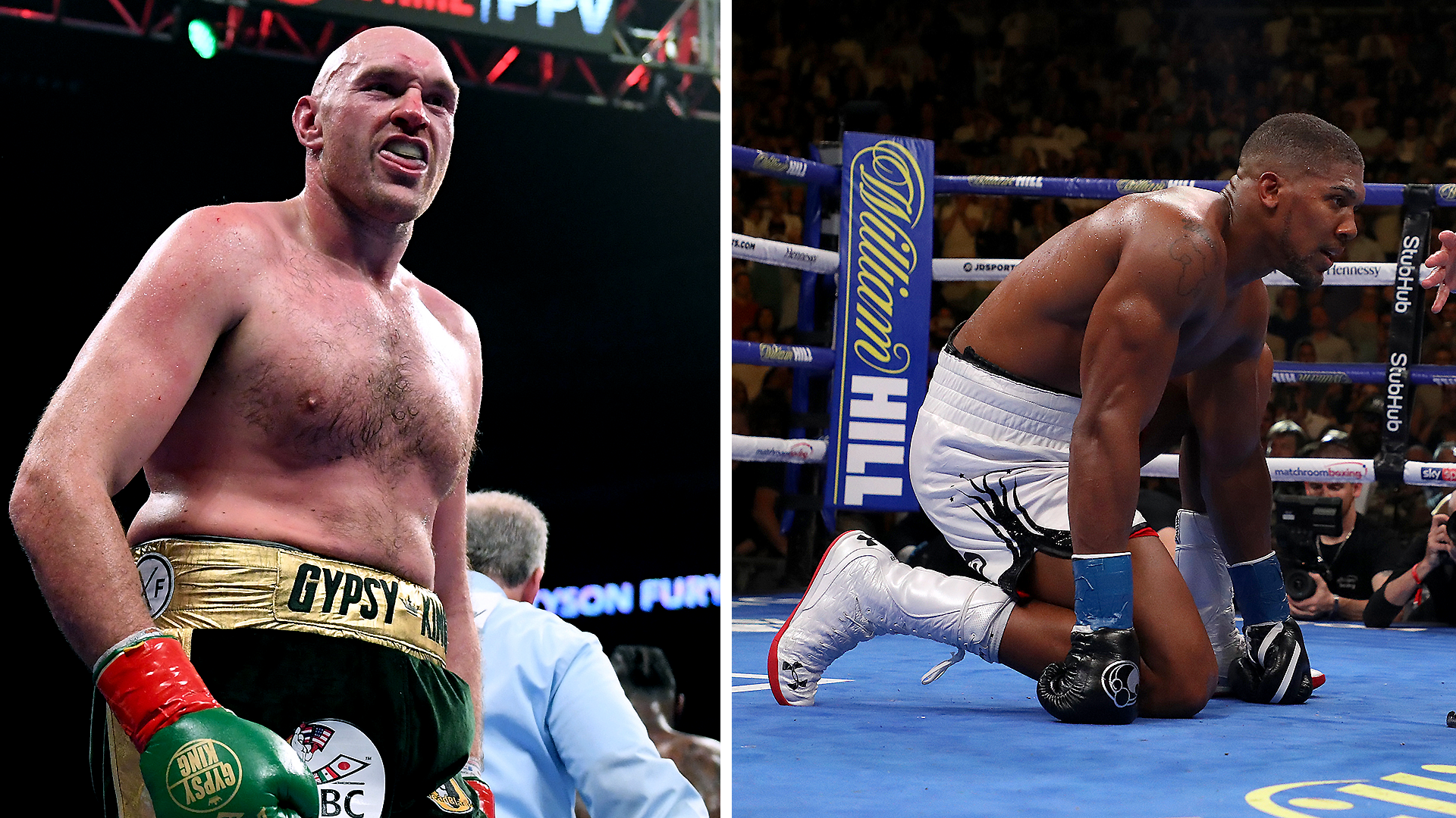 Tyson Fury calls Anthony Joshua a 'disgrace' following loss to 'little fat guy' Andy ...