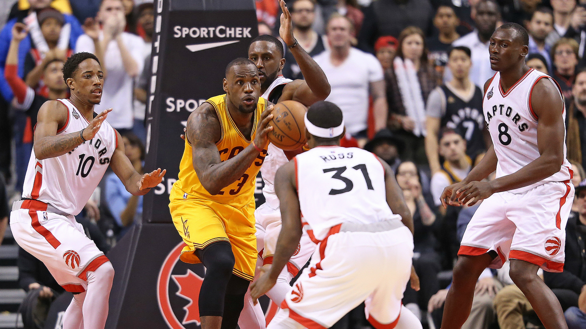 Raptors still don't look like a real threat to LeBron ...