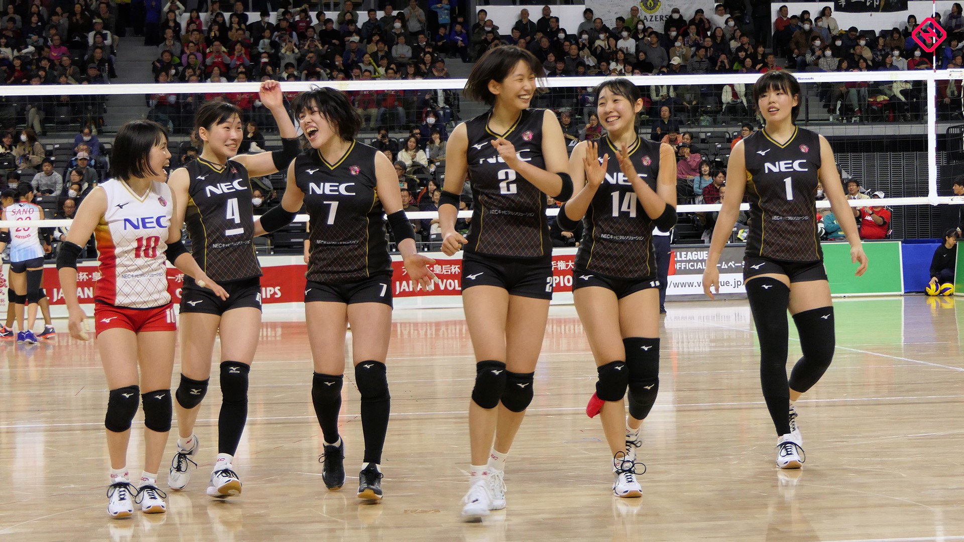 バレー皇后杯 necが昨季の覇者デンソーとの熱戦を制し準決勝進出 次