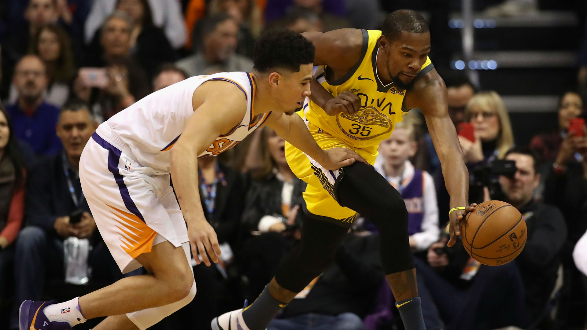 Kevin Durant picks a side in the great Devin Booker double ...