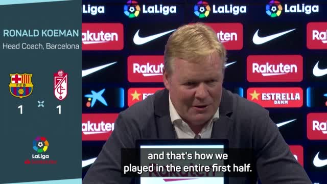 Thumbnail for article: Koeman pareert kritiek: 'Moeten we tiki-taka spelen? Niet Barça van 8 jaar terug'