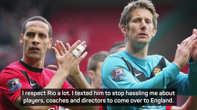 Thumbnail for article: Ajax-directeur Van der Sar tegen Ferdinand: 'Stop daarmee'