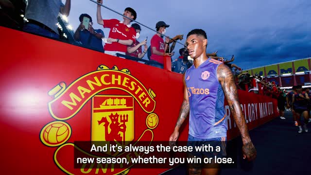 Thumbnail for article: Rashford is blij met Ten Hag bij Manchester United: "Een frisse start"