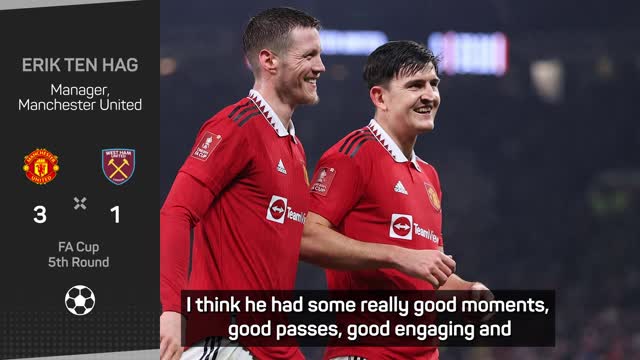 Thumbnail for article: Ten Hag staat achter Maguire: 'Hij heeft geweldige kwaliteiten'