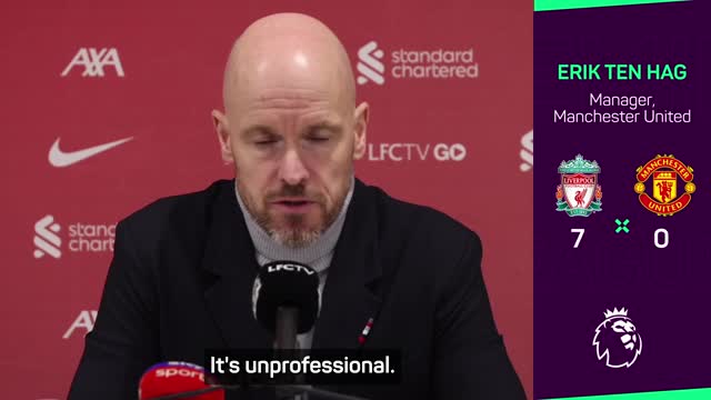 Thumbnail for article: Reactie Ten Hag na historische nederlaag Man Utd: 'Ik heb mijn zegje gedaan'