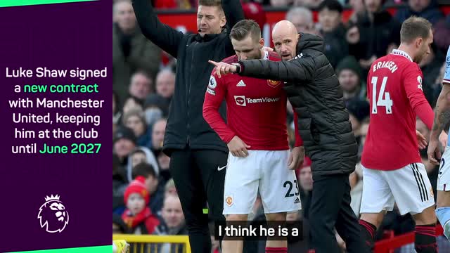 Thumbnail for article: Ten Hag blij dat Man United doorgaat met 'één van beste verdedigers ter wereld'