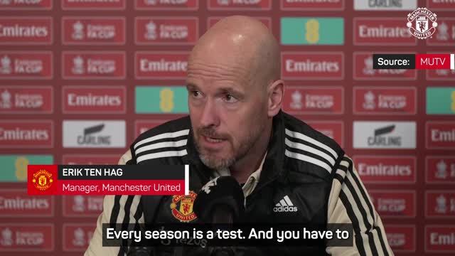 Thumbnail for article: Ten Hag zet spelers op scherp: 'Je speelt om je toekomst bij Manchester United'