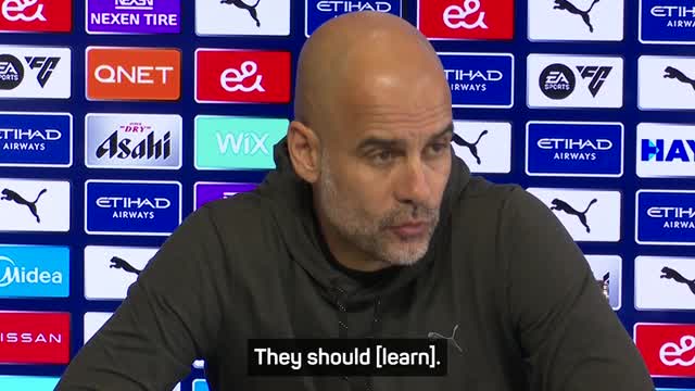 Thumbnail for article: Guardiola spreekt zich uit over racisme-incident Vinícius: 'Moeten van ons leren'