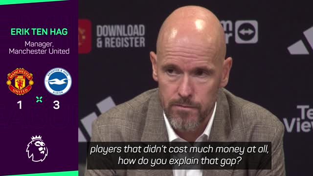 Thumbnail for article: Ten Hag op 'spotgoedkoop' Brighton gewezen na pijnlijke nederlaag