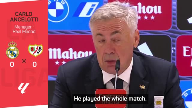 Thumbnail for article: Ancelotti laat zich uit over Bellingham-blessure: "Gaan morgen kijken"