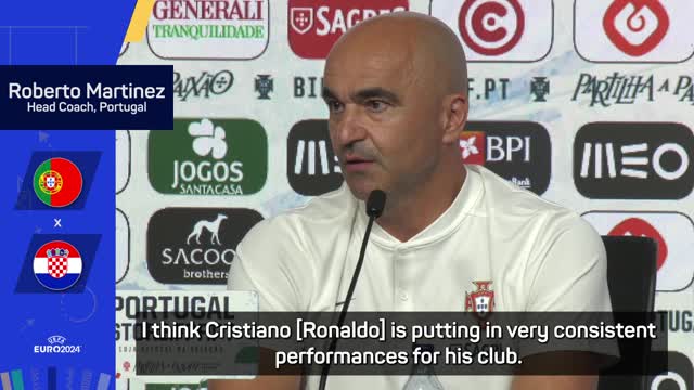 Portugal-bondscoach Martinez: 'Ronaldo gaat van cruciaal belang zijn voor ons'