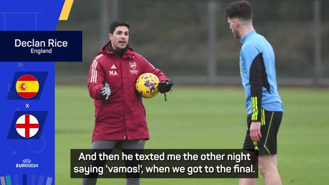 Thumbnail for article: Declan Rice verwacht 'dubbele' finale voor Mikel Arteta: "Het is lastig voor hem"