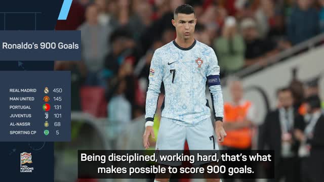 Thumbnail for article: Bondscoach Martinez looft Ronaldo na doelpunt 900: 'Dat is wat niemand echt ziet'